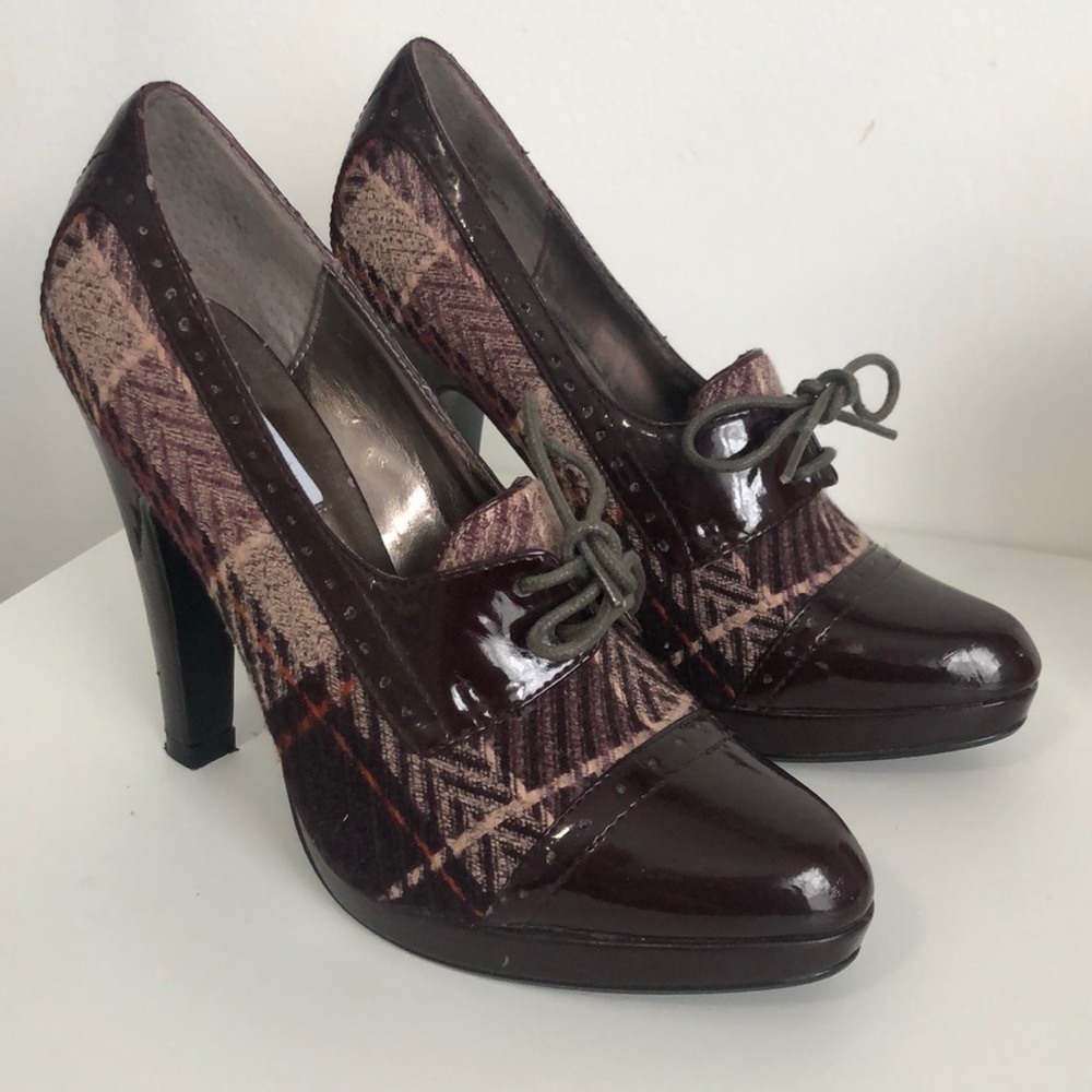 Steve Madden Reilly Maroon Platform